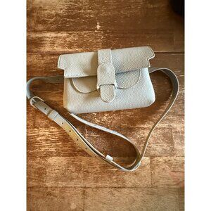 Senreve Aria Belt / Crossbody Pebble Leather Bag - Taupe USED